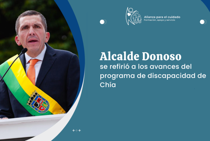 Alcalde Donoso se refirió a los avances del programa de discapacidad de Chía