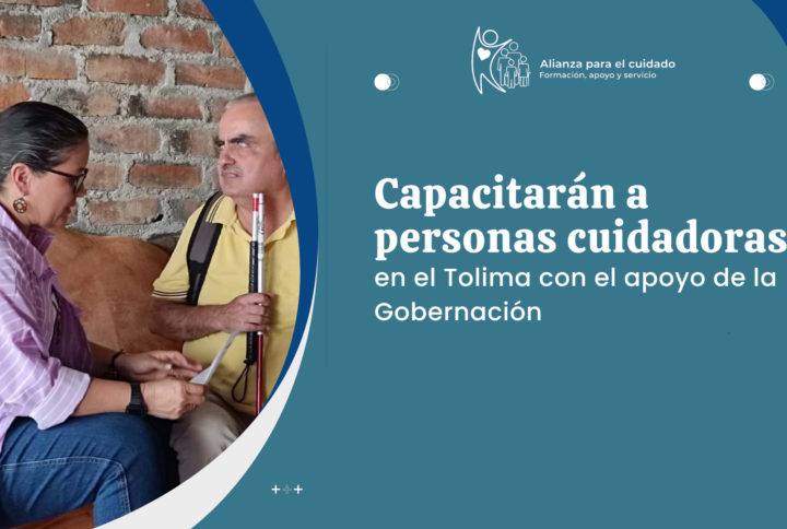 Capacitarán a personas cuidadoras en el Tolima con el apoyo de la Gobernación 