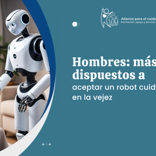 Hombres: más dispuestos a aceptar un robot cuidador en la vejez