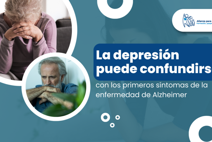 La depresión puede confundirse con los primeros síntomas de la enfermedad de Alzheimer