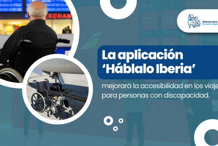 La aplicación ‘Háblalo Iberia’ mejorará la accesibilidad en los viajes para personas con discapacidad.