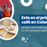 Este es el primer café en Colombia atendido únicamente por personas con discapacidad cognitiva